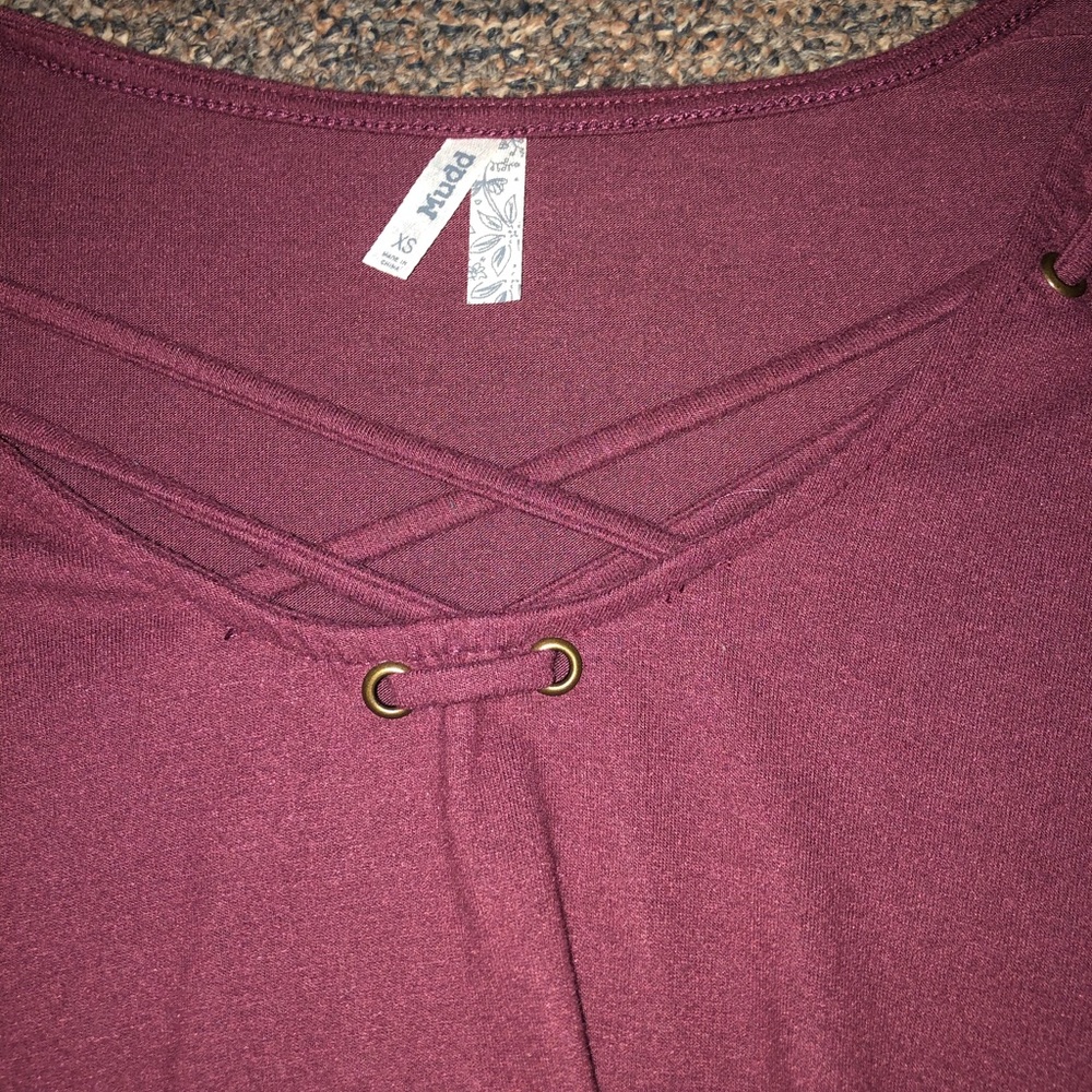Long sleeve purple